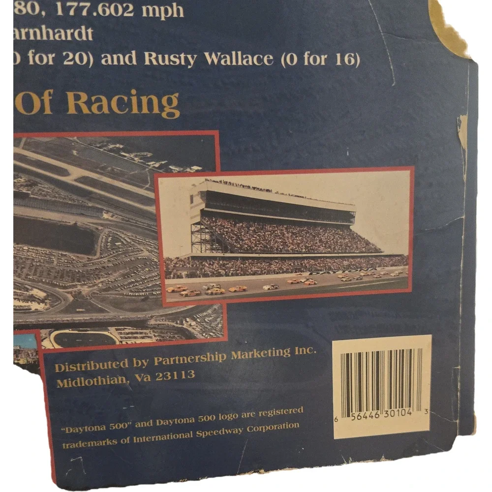1999 Daytona 500 Official Collectors Pack Dale Earnhardt Win Program Video Pin